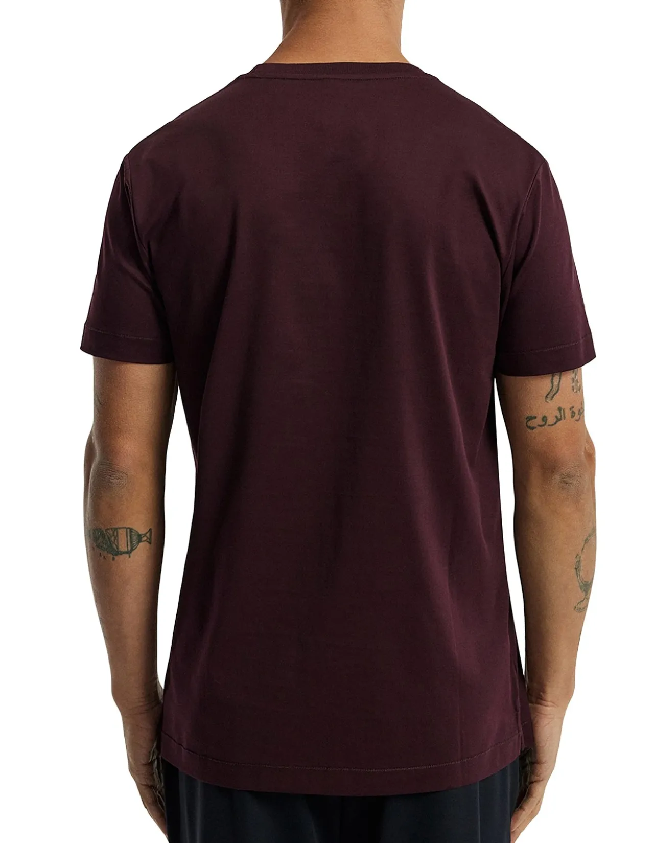 MERCERISED CREW T-SHIRT