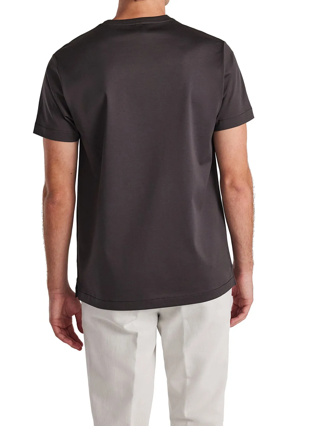 MERCERISED CREW T-SHIRT