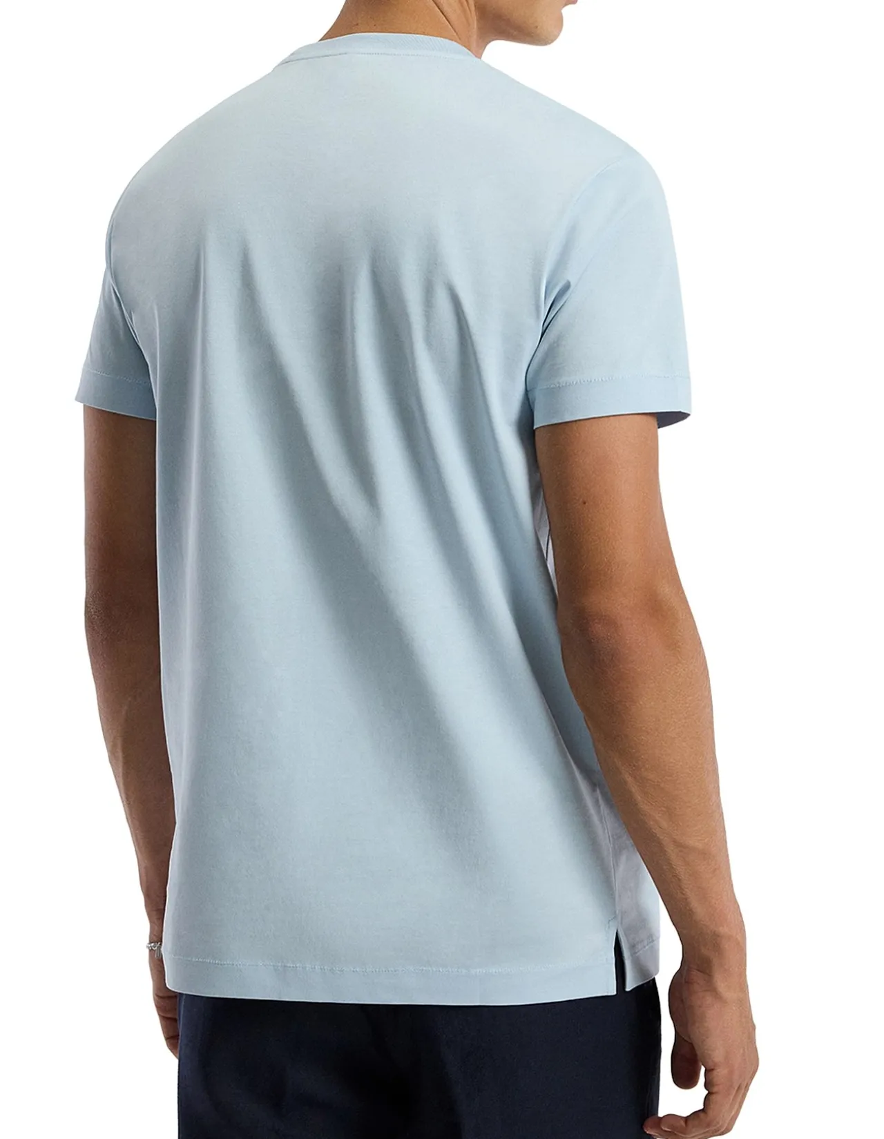 MERCERISED CREW T-SHIRT