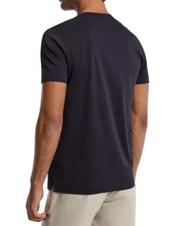 MERCERISED CREW T-SHIRT