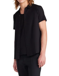 MERCERISED KNIT SHIRT