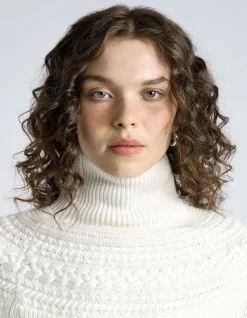 MERINO MODERN FAIRISLE TURTLE NECK KNIT