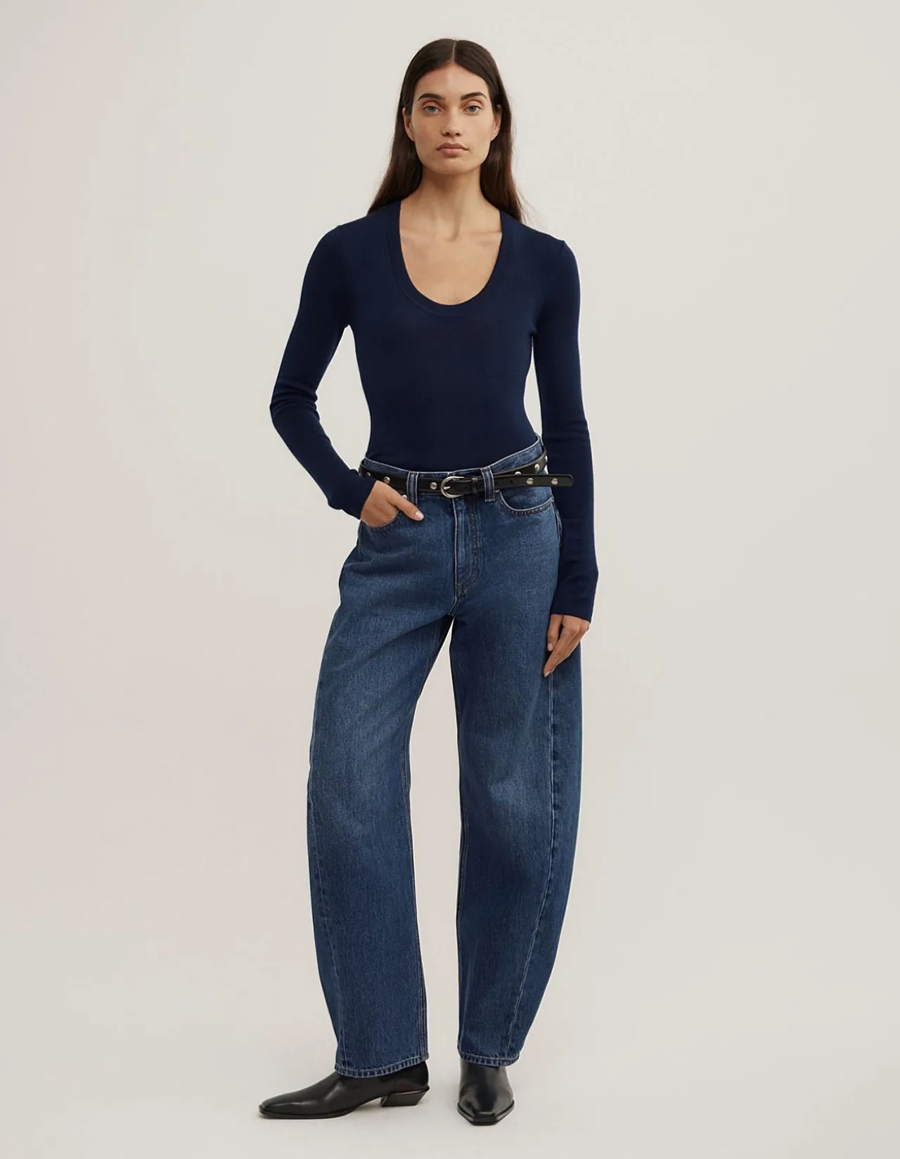 Merino Scoop Knit