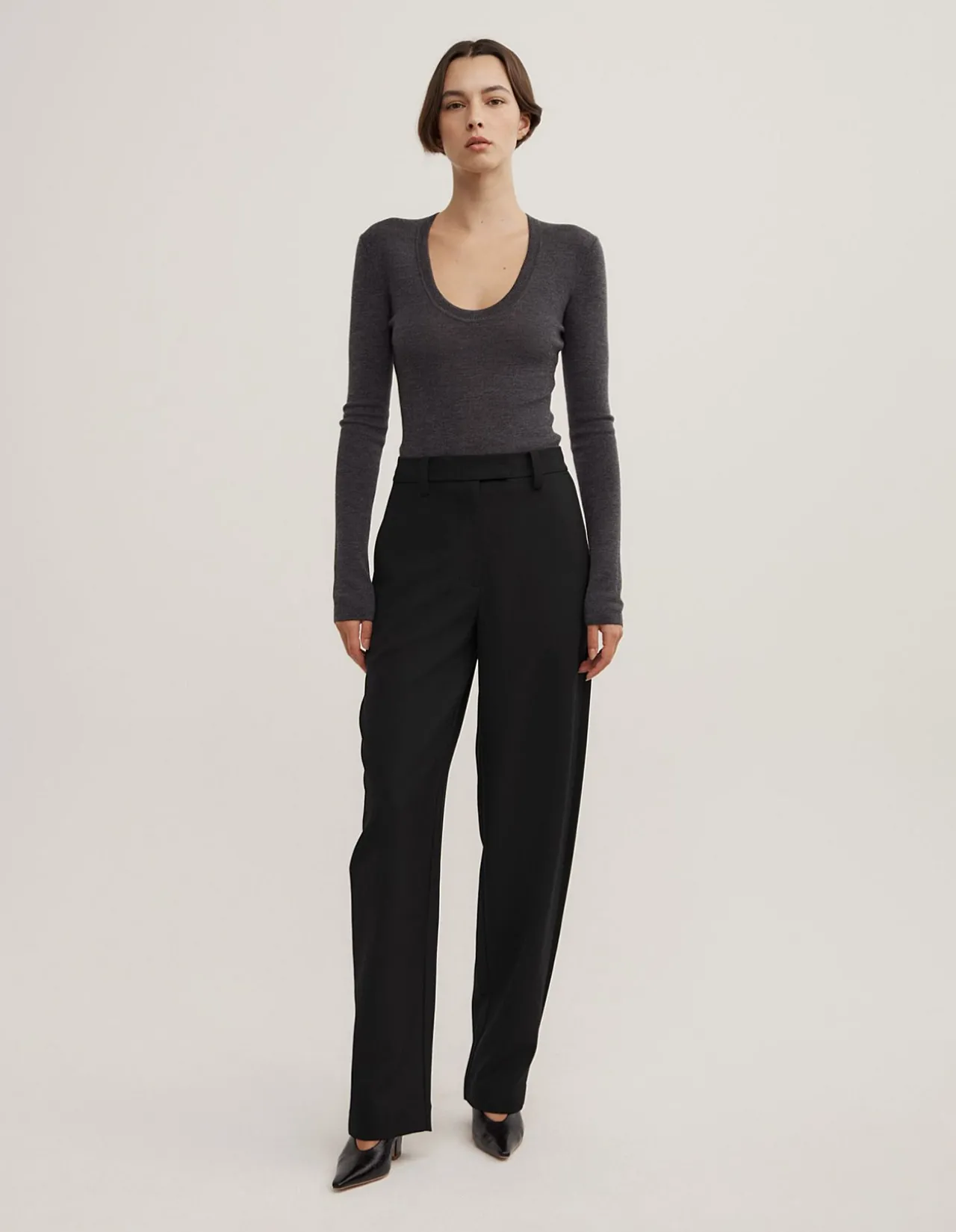 Merino Scoop Knit