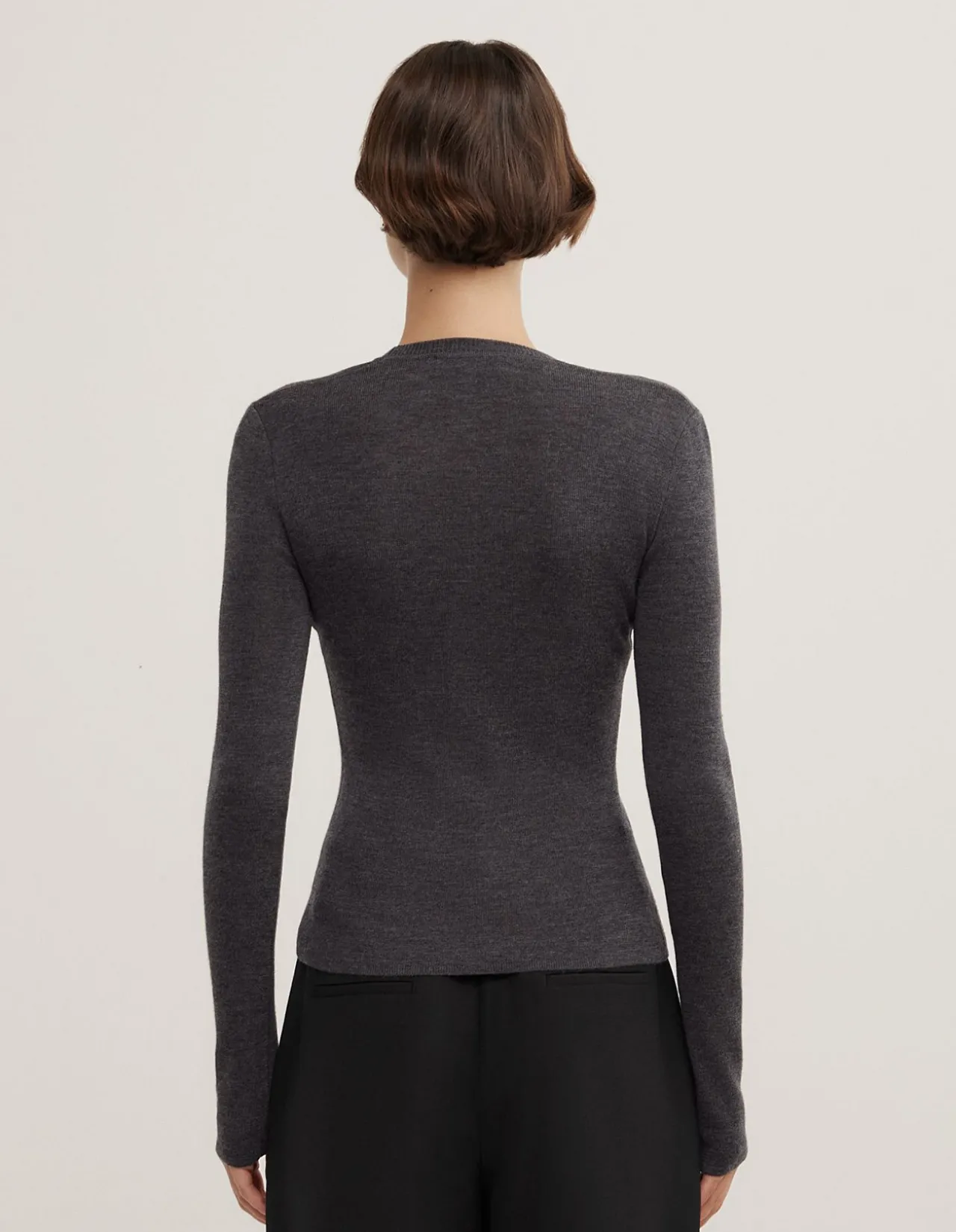 Merino Scoop Knit