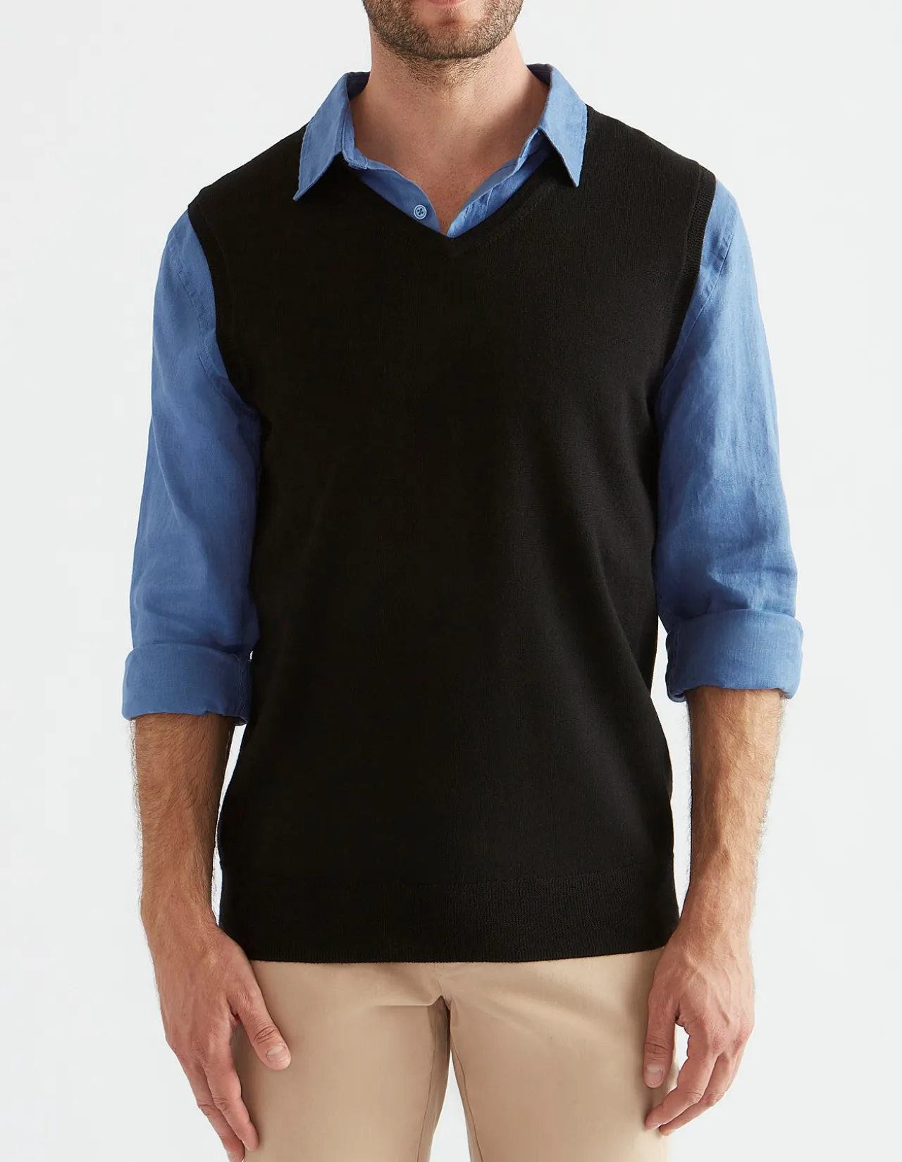 MERINO WOOL VEST