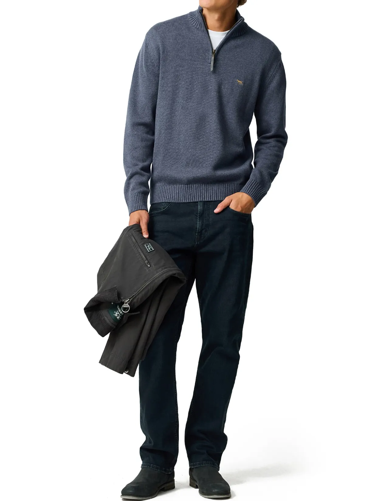 MERRICK BAY KNIT - STONEWASH