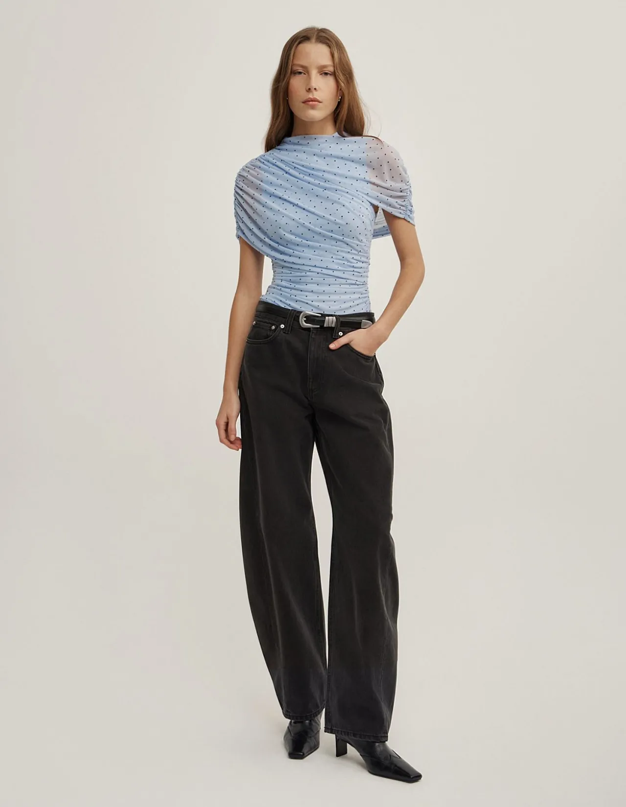 Mesh Cape Top