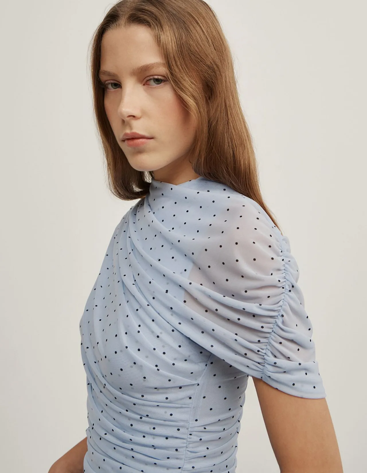 Mesh Cape Top
