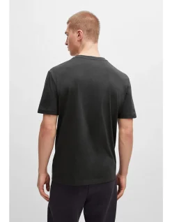 Mesh-Logo Cotton Jersey T-Shirt