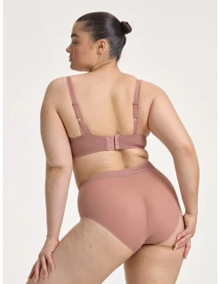 Mesh Underwire Bra