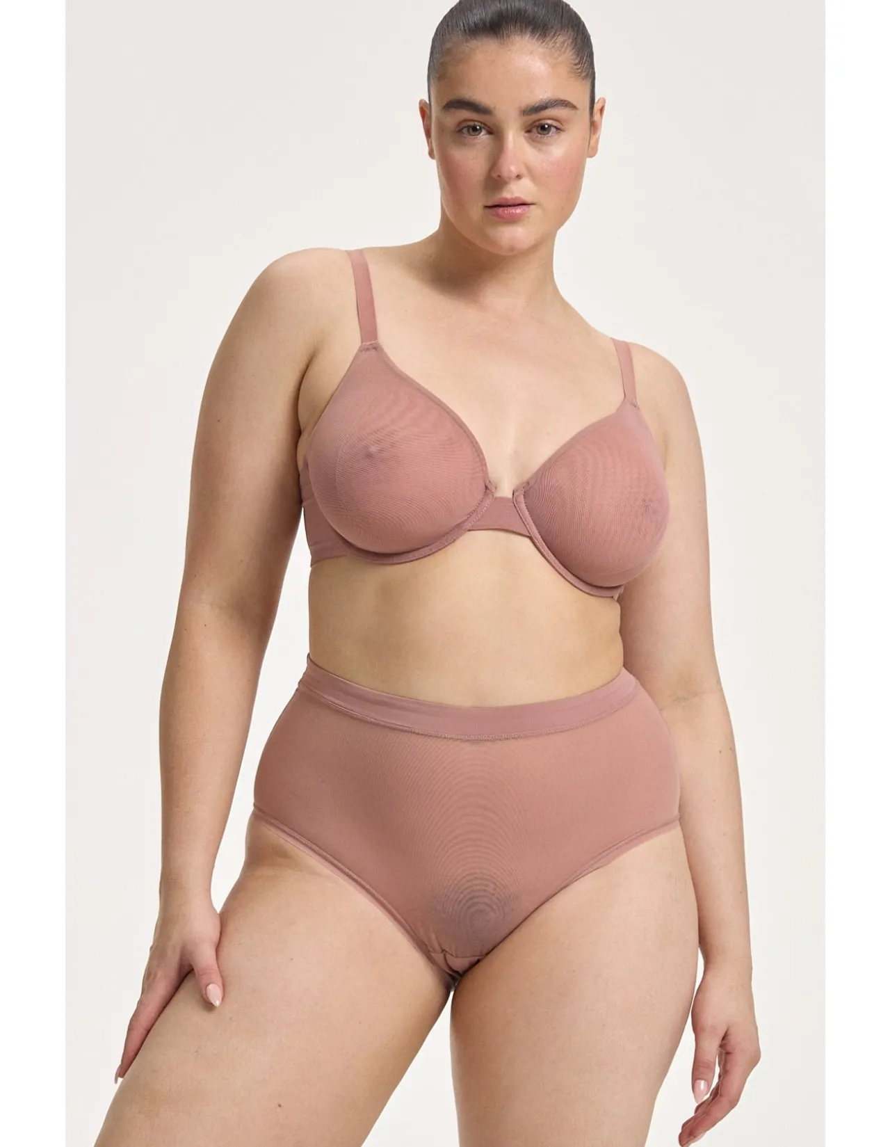 Mesh Underwire Bra