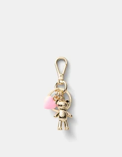 Metal Bear Bag Charm