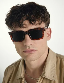 MEX TORT SUNGLASSES GREY LENS