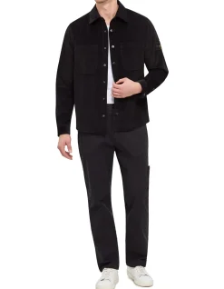 1200040 Micro Corduroy Regular Fit Overshirt