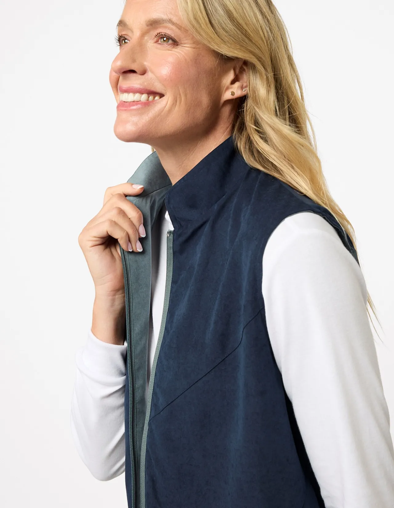 MICROFIBRE REVERSIBLE VEST