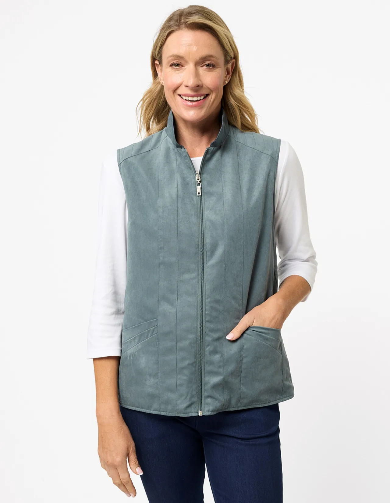 MICROFIBRE REVERSIBLE VEST