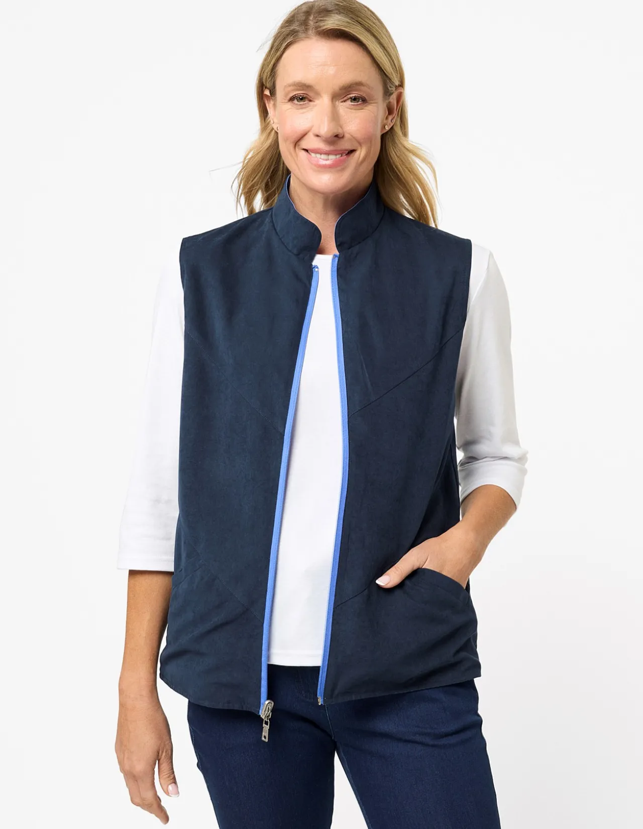 MICROFIBRE REVERSIBLE VEST