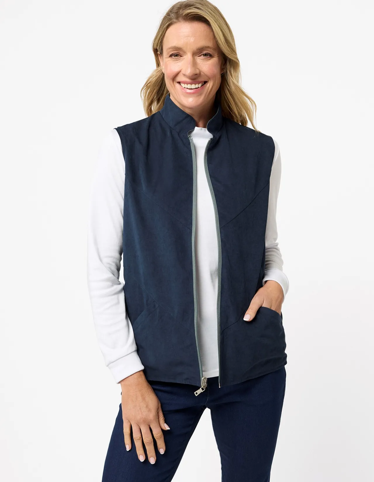 MICROFIBRE REVERSIBLE VEST