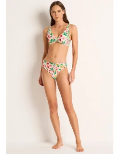 Mid Rise Ruched Pant