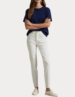 Mid Rise Super Slim Ankle Skinny Jeans
