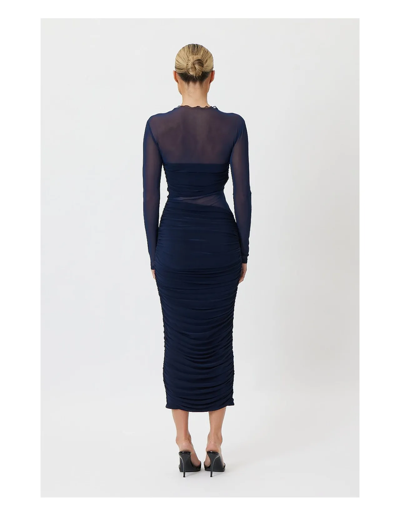 MIDNIGHT MIDI DRESS