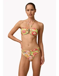 Mid Rise Ruched Pant