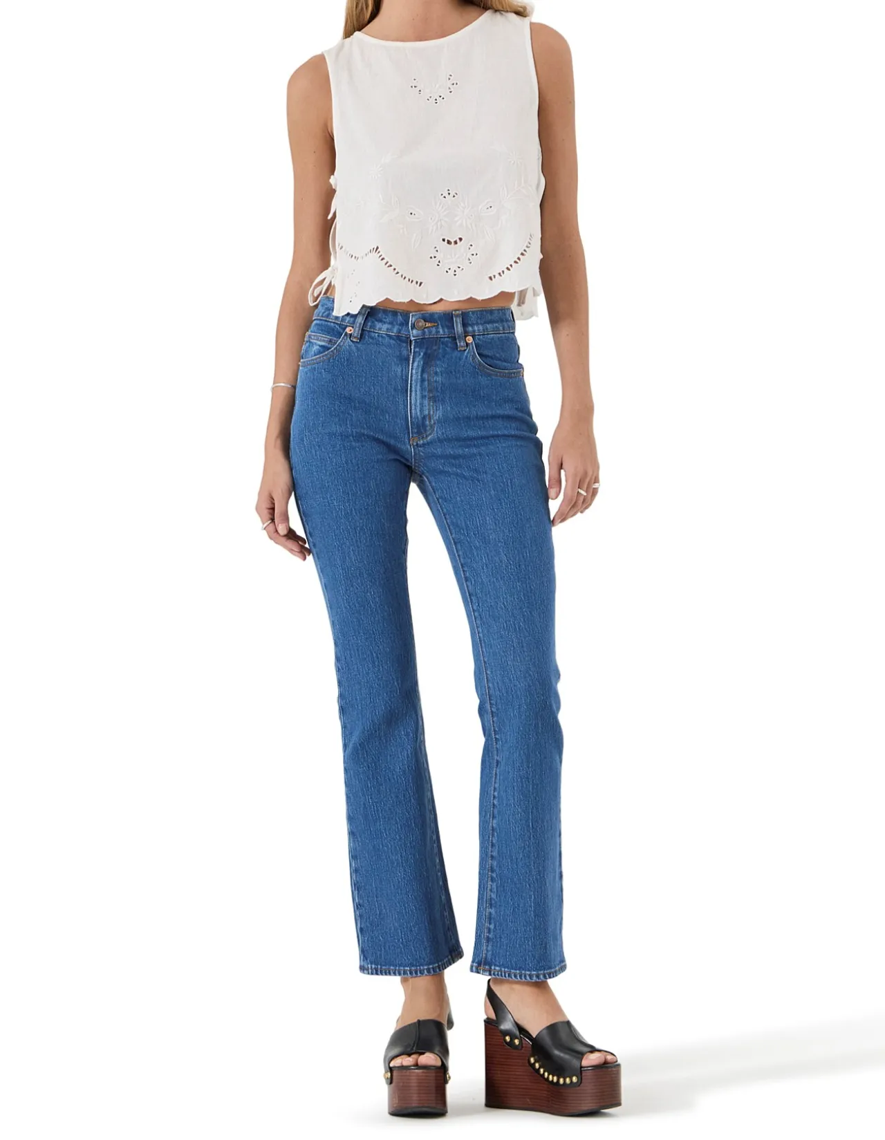 Midtown Bootcut Stretch Denim Bootcut Jeans