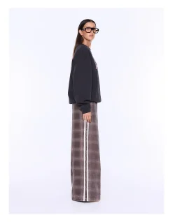 MILA OVERSIZED SWEATER - PHANTOM