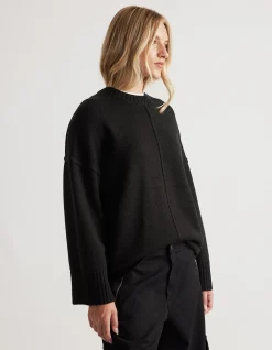 MILENA SEAM DETAIL KNIT JUMPER