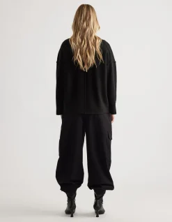 MILENA SEAM DETAIL KNIT JUMPER