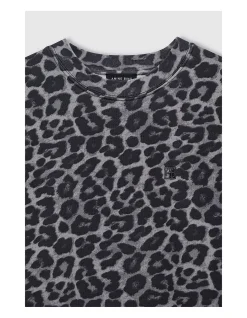 MILES CREWNECK SWEATSHIRT LEOPARD