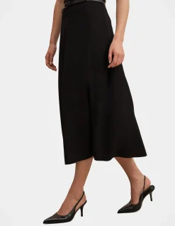 MILLIE BELTED MIDI SKIRT