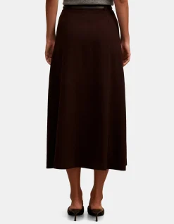 MILLIE BELTED MIDI SKIRT