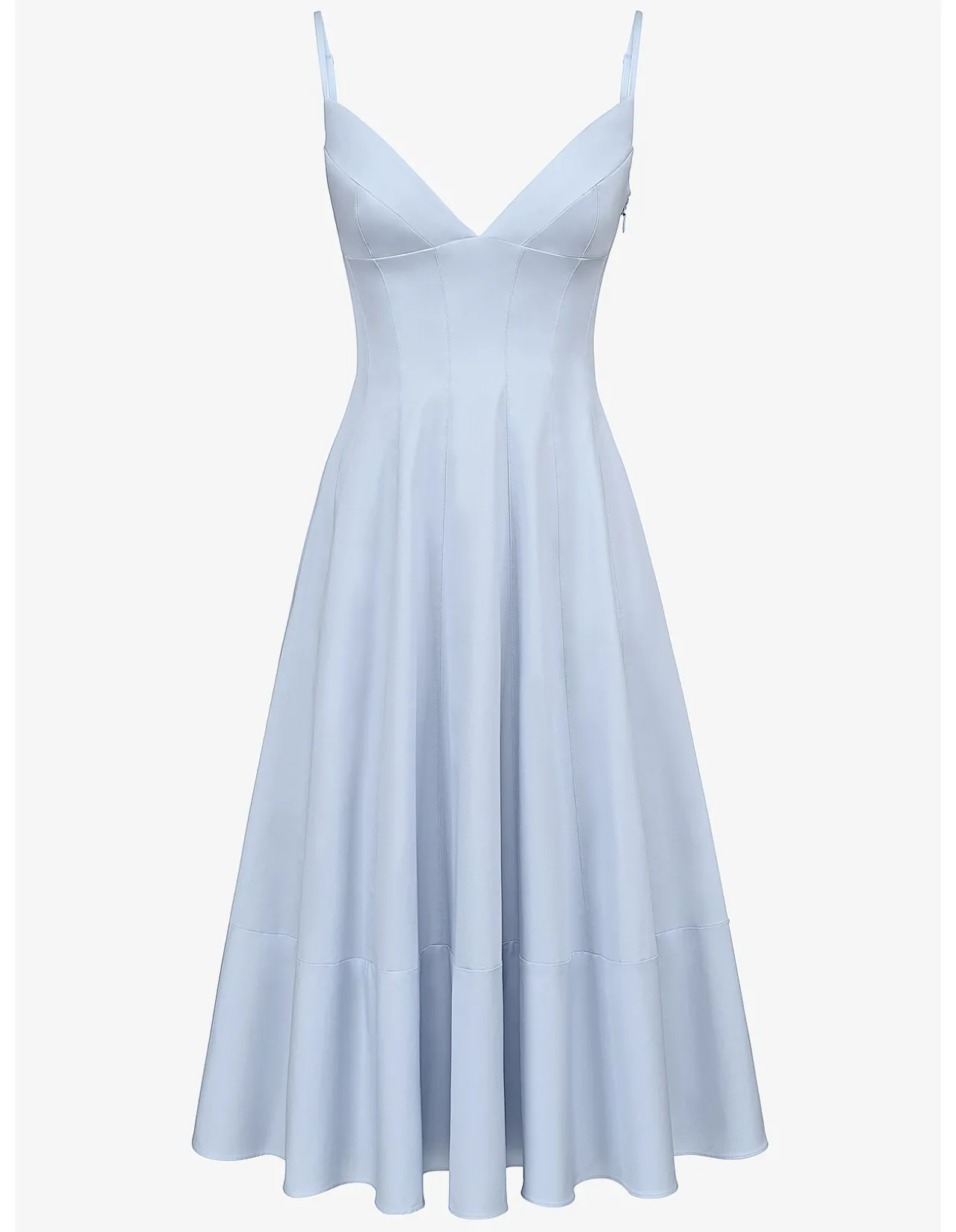 MILLIE LACE UP MIDI SUNDRESS