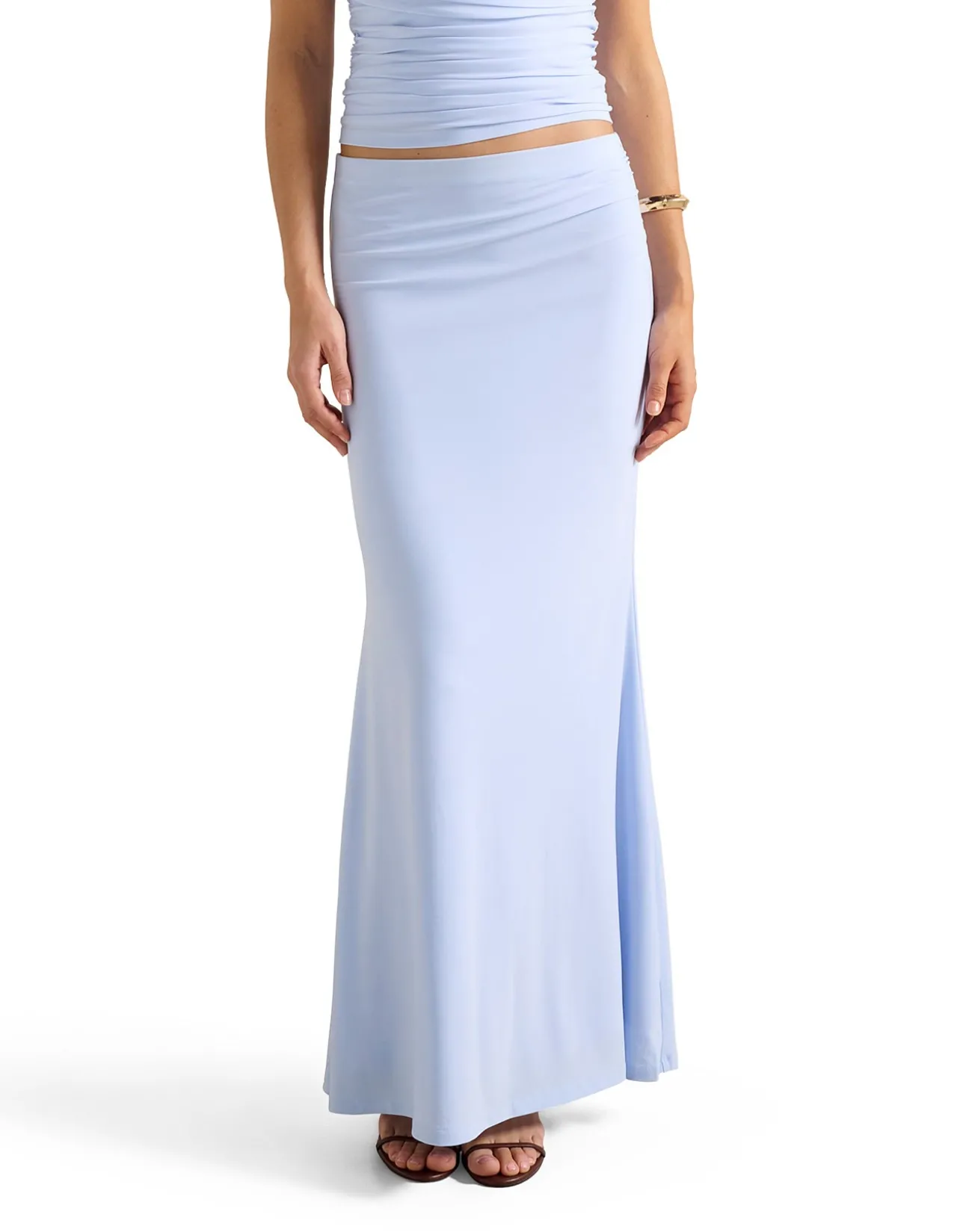 MIMI FLUTE MAXI SKIRT