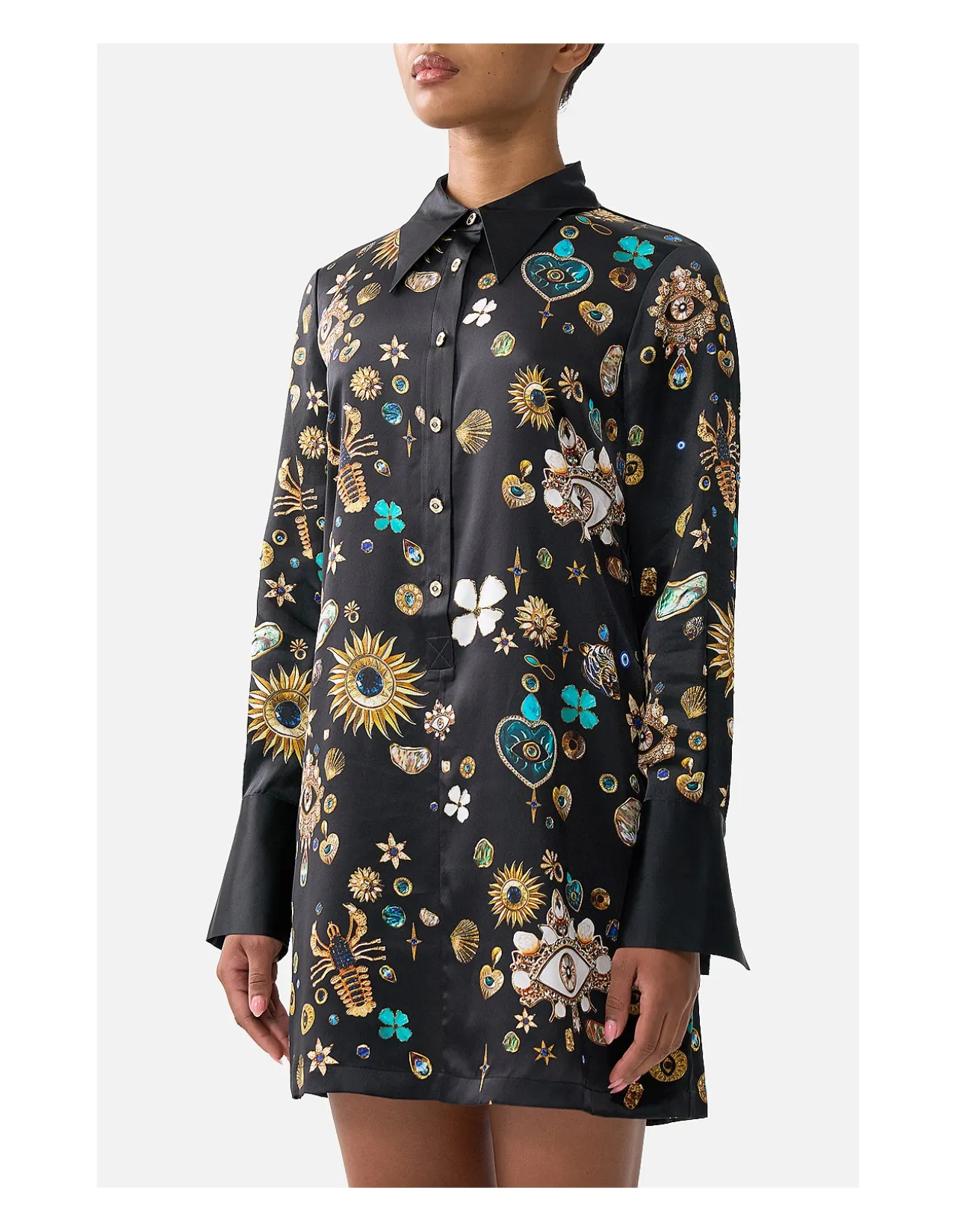 MINI SHIRT DRESS