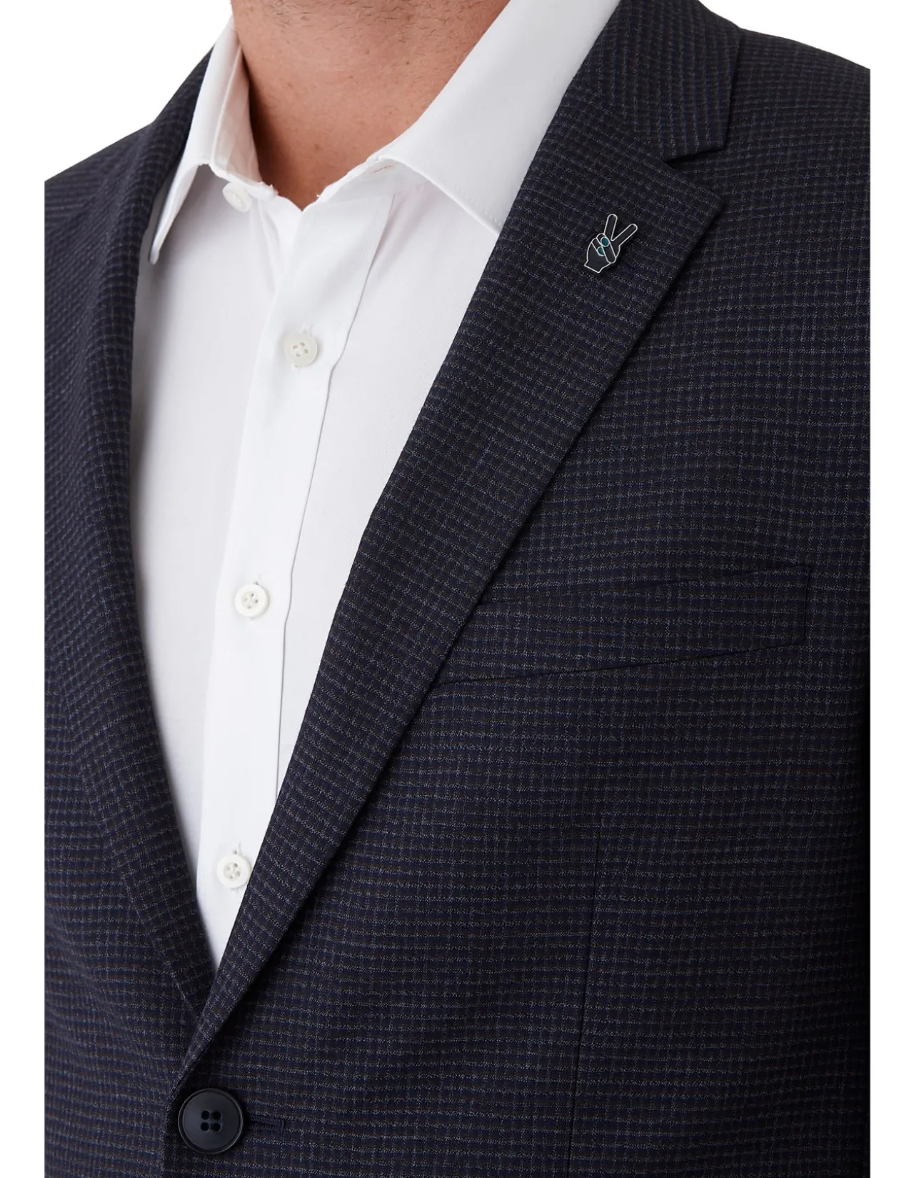 MINI CHECK SUIT JACKET