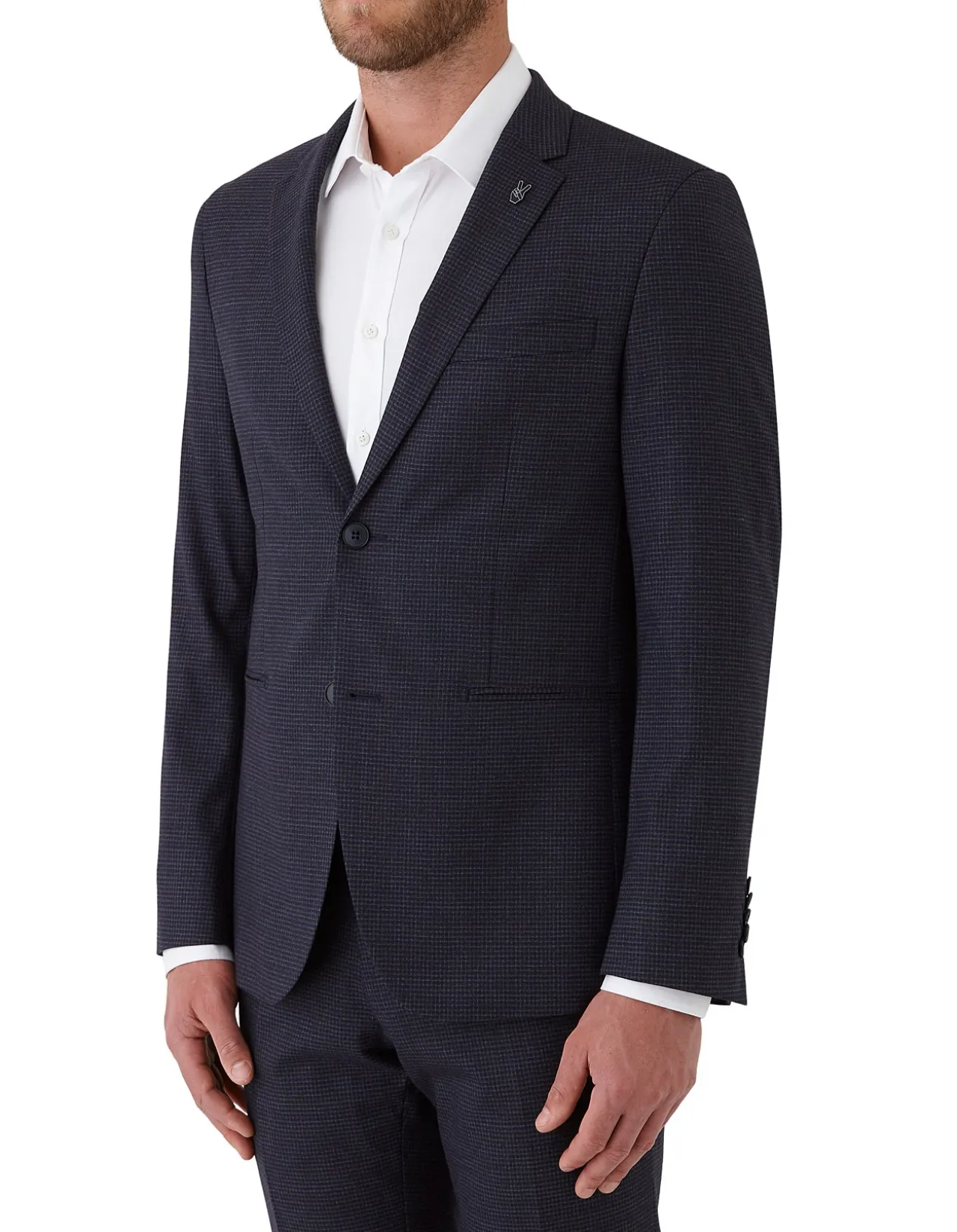 MINI CHECK SUIT JACKET