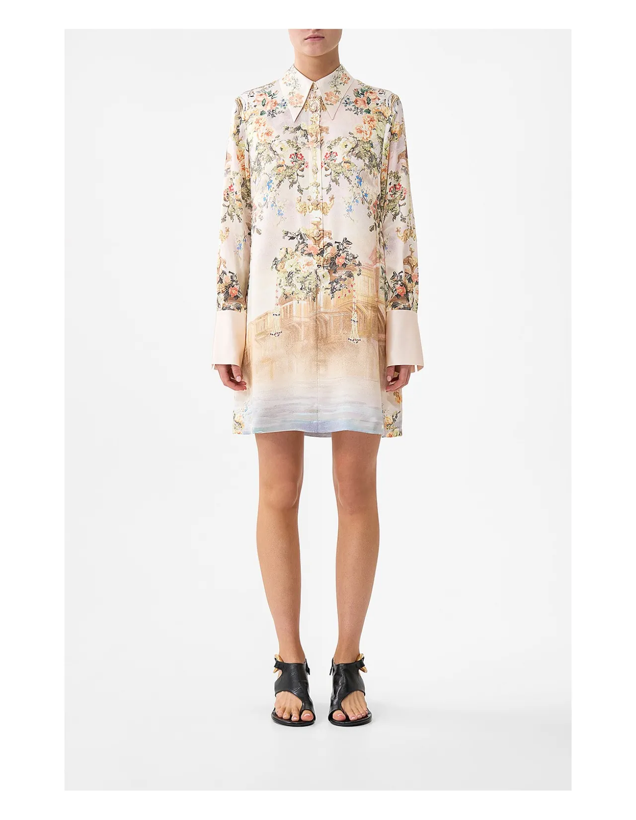 MINI SHIRT DRESS
