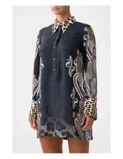 MINI SHIRT DRESS
