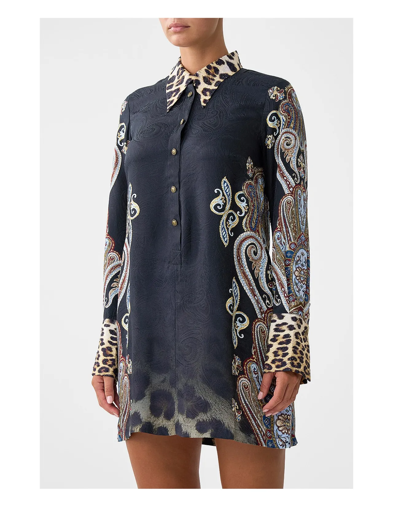MINI SHIRT DRESS