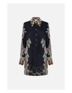 MINI SHIRT DRESS