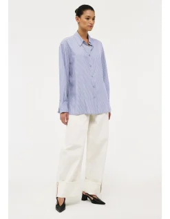 Mirage Drape Stripe Shirt