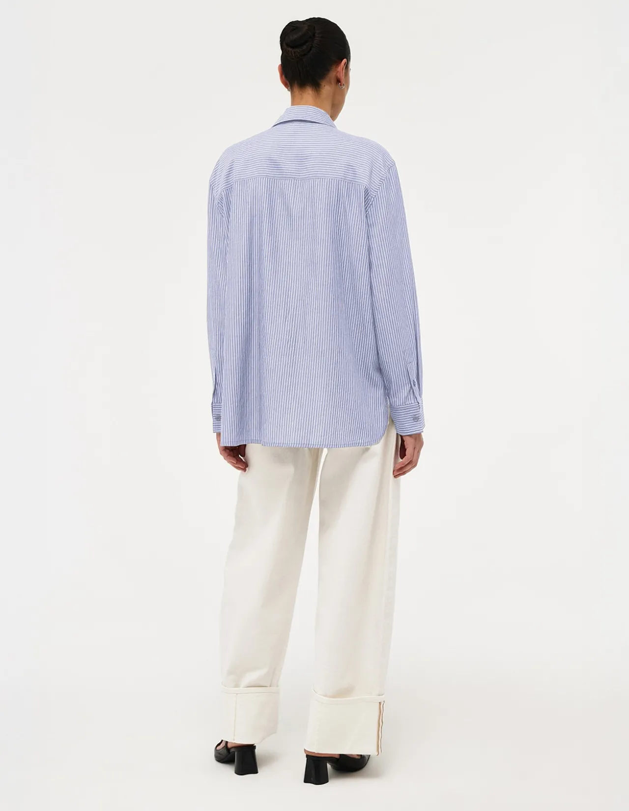 Mirage Drape Stripe Shirt