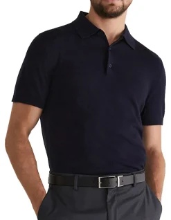 Miramar Cotton Wool Knit Polo