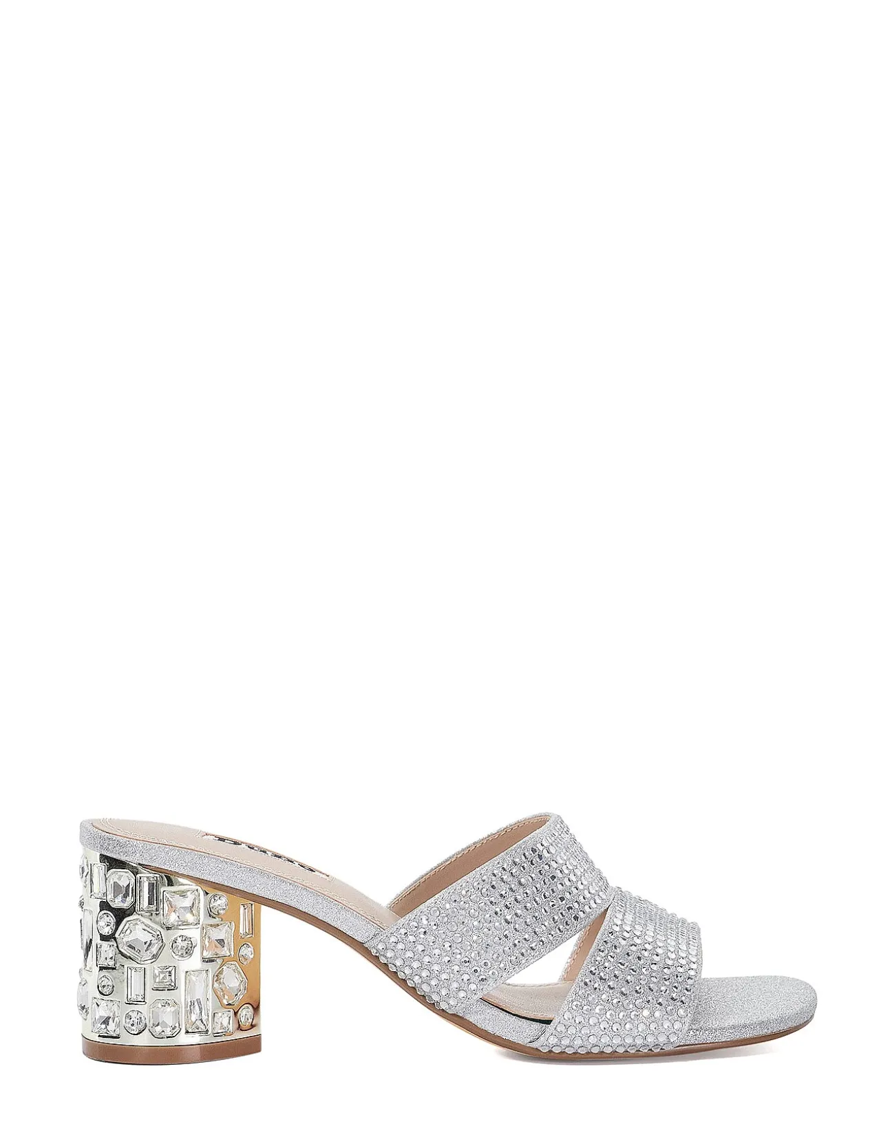 MIRRORS HEELED MULE