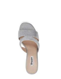 MIRRORS HEELED MULE
