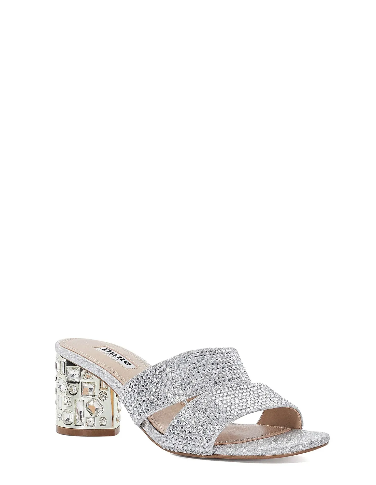MIRRORS HEELED MULE