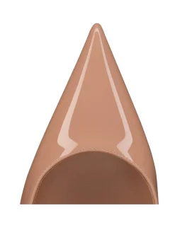 MISS Z 100 LEATHER PATENT BLUSH PUMP